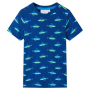 Детска тениска, тъмносиня, 104(SKU:12305, снимка 1 - Детски тениски и потници - 44779062