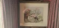 Голяма картина с дървена рамка, снимка 3