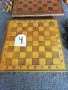 Шахове и табли с фигури изработени: едната изцяло от дърво., снимка 10
