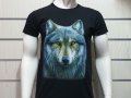 Нова мъжка тениска с дигитален печат Вълк, Серия Вълци, снимка 8