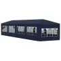 vidaXL Градинска шатра, 3x12 м, синя, снимка 6