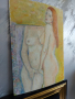 'Свян", Еротична Картина. 50/70 см  , снимка 5