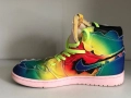 Nike Air Jordan 1 Retro High OG Shoes Mens Size 45 J Balvin Multicolor DC3481-900, снимка 5