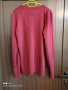пуловер бордо с остро деколте, снимка 3