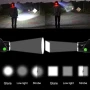 Презареждащ се LED челник за глава със сензор лед фенер за риболов бягане каска къмпинг палатка, снимка 6