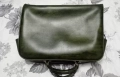 Зелена кожена чанта за документи или ръчен багаж, снимка 5