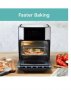 Еър фраер, Air Fryer фурна с горещ въздух JMK XXL 12 литра, 3000 W, 10 в 1, готвене без мазнина, снимка 2