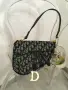 Dior Saddle Bag Oblique jacquard чанта, снимка 2