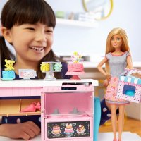 Кукла Барби сладкарка с кухня, снимка 2 - Кукли - 35244520