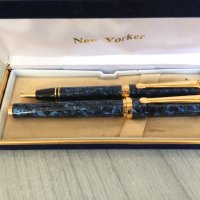 Комплект писалка и химикалка №3050, снимка 3 - Антикварни и старинни предмети - 38760829