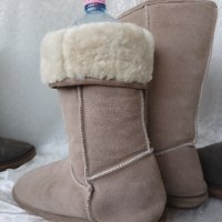 UGG аналог, BJORNDAL ORIGINAL,💯 естествена кожа, естествен велур и вълна, 41-42, снимка 8 - Мъжки ботуши - 44215824