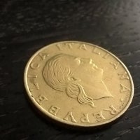 Монета - Италия - 200 лири | 1993г., снимка 2 - Нумизматика и бонистика - 29616227