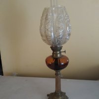 стара газова лампа, снимка 1 - Антикварни и старинни предмети - 40476338