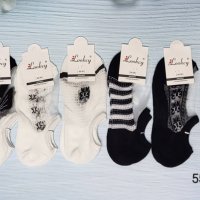 Дамски къси чорапи 5546 -12 чифта в пакет, снимка 1 - Дамски чорапи - 40088689