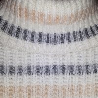 Дамски пуловер поло мохер вълна, снимка 3 - Блузи с дълъг ръкав и пуловери - 31047664