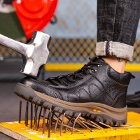 Pаботни Обувки с Метално Предпазно Бомбе,Кевларена Подметка, S3,8886, снимка 1 - Други - 38100786