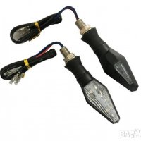 Диодни LED мигачи за мотор , 2*12 LED, бял, снимка 2 - Аксесоари и консумативи - 32122983
