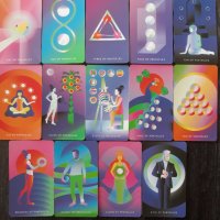 Таро карти, различни от масовите: Linestrider Tarot & Mystic Mondays & Ink Witch Tarot, снимка 11 - Други игри - 32863575