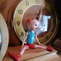 стара кукла пинокио буратино , снимка 1 - Колекции - 42406735