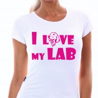 Тениска за любители на кучета лабрадор, снимка 2 - Тениски - 34134272