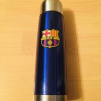 Термос за топли напитки за фенове на футболен клуб Барселона, снимка 1 - Аксесоари за кухня - 30914551