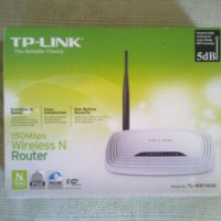 Рутер TP-Link TL-WR740N, снимка 2 - Рутери - 40858253