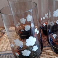 Стъклени чаши за ракия и безалкохолни напитки., снимка 2 - Чаши - 44802543