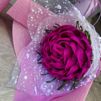 Букет от единични ръчно изработени рози., снимка 4 - Подаръци за жени - 44533522