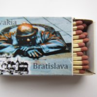 Колекционерски кибрит-магнит от Братислава, Словакия-9, снимка 1 - Други ценни предмети - 37325425