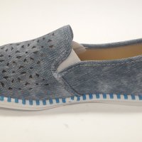 дамски летни ежедневни обувки 3289 сини, снимка 3 - Дамски ежедневни обувки - 29345713