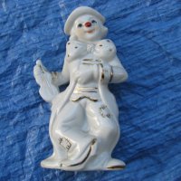 Порцеланова статуетка фигурка клоун, снимка 2 - Антикварни и старинни предмети - 30287006