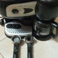 Кафе Машина Delonghi BCO260 Комбинирана за Еспресо и филтър Кафе+Крема дискШварц и Капучино система , снимка 3 - Кафемашини - 39631019
