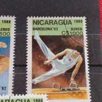 Пощенски марки чиста комплектна серия Олимпиада Барселона 1992г. Пощта Никарагуа - 22531, снимка 5 - Филателия - 36662779