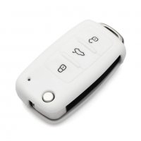 Силиконов калъф за ключ за VW, Scoda, Seat, снимка 5 - Аксесоари и консумативи - 27815561