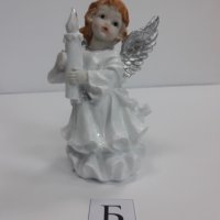 Ангел изправен със свещ- Модел Б, снимка 3 - Статуетки - 37925933