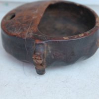 Овчарска дървена чаша, снимка 3 - Антикварни и старинни предмети - 37575413