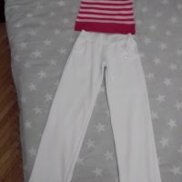 Блуза тип морска ( моряшка в розово), с открити рамене., снимка 2 - Тениски - 37732253