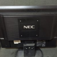 NEC LCD19WV Монитор 19 инча + кабели, снимка 7 - Монитори - 39369920