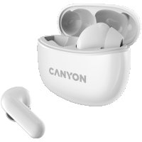 Безжични слушалки тапи, CANYON TWS-5, Бял, SS301543, снимка 2 - Bluetooth слушалки - 39956871