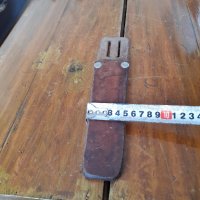 Стара кожена кания за нож #3, снимка 6 - Антикварни и старинни предмети - 32137096