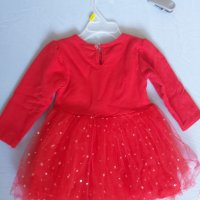 Коледна рокля , снимка 2 - Бебешки рокли - 42862223