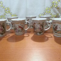 Полски порцелан големи чаши за чай, снимка 12 - Антикварни и старинни предмети - 38642370