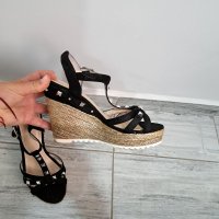 Дамски сандали с платформа , снимка 3 - Дамски обувки на ток - 39980276