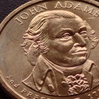 Възпоменателна монета JOHN ADAMS 2 президент на САЩ (1797-1801) за КОЛЕКЦИЯ 37757, снимка 7 - Нумизматика и бонистика - 40764133