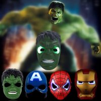 Маска Спайдърмен,Хълк,Батман,Аирънмен /Mask Halloween Spider-Man, снимка 1 - Други - 42539881