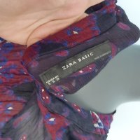 Маркова прозрачна рокля "Zara" basics / прозрачен шифон / универсален размер , снимка 7 - Рокли - 42044387