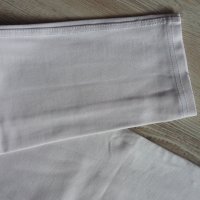 Бял еластичен панталон Л, снимка 4 - Панталони - 42791711