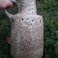 Немска керамична ваза ръчна изработка , снимка 8 - Колекции - 31298430