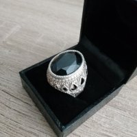 Сребърен пръстен, снимка 5 - Пръстени - 42031593