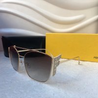 Fendi 2020 дамски слънчеви очила с камъни, снимка 7 - Слънчеви и диоптрични очила - 30747836